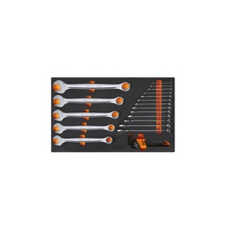 Beta | M32 | EVA-foam module met ringsleutels en inbussleutels, in inches
