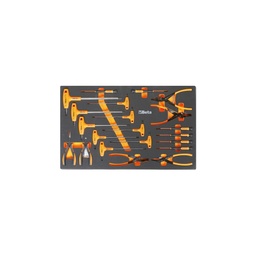 Beta | M62 | Zachte foam inlegbak met gereedschapsassortiment