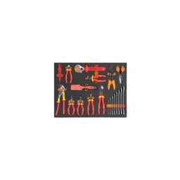 Beta | MB64 | Zachte inlegbak voor elektrotechnisch onderhoud, 1000V geïsoleerd gereedschap