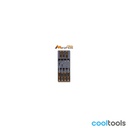 Beta T208MH | ABS-inlegmodule met Morphos-schroevendraaiers voor sleuf- en kruiskopschroeven
