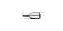 Beta 900TX | Schroevendraaierdoppen voor Torx® schroeven, 1/4" aansluiting