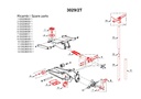 L/r15-cover Handvatten voor 3029/2T