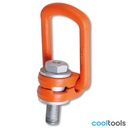 Robur 8049V Hijs oogbouten met offset beugels, hoogwaardig gelegeerd staal