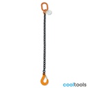 Robur 8091 Ketting leng, 1 sprong. In kunststof koffer