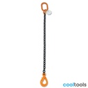 Robur 8091SL Ketting leng, 1 sprong, zelfsluitende haak, grade 8