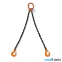 Robur 8092 Ketting leng, 2 sprong. In kunststof koffer