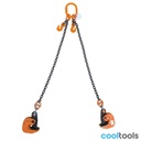 Robur 8135/HS Ketting 2 sprong, met horizontale stalen platenklemmen
