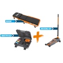 Beta | 3033/KVA-2 | Automotive set met garagekrik 3 ton, werkplaatsrolbed en slagmoersleutel