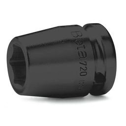 Beta | 720K | Slagdoppen 1/2", zeskant, standaard model, in blisterverpakking