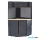 Beta | C45PRO | Uitbreidingsset complete hoek, RVS-werkblad | 2.0 CORNER/KEPX | 045002510