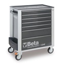 Beta | BW 2400S G7/E-S | Gereedschapswagen 7 laden met 240-delig assortiment, antraciet