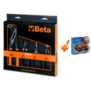 Beta | 1169N/D4 | Set van 4 tangen: combinatie-, telefoon-, zijknip- en waterpomptang + gratis LEGO McLaren-raceauto | ZNLDEC042